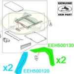 LAND ROVER SUNROOF WATER DRAIN TUBE HOSE SET RANGE SPORT EEH500120 EEH500130 OEM