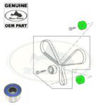LAND ROVER TIMING BELT TENSIONER IDLER PULLEY DIESEL V6 LR3 LR4 RANGE SPORT 1311306 GENUINE