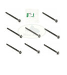 LAND ROVER CYLINDER HEAD BOLT x8 LR3 LR4 RANGE SPORT RANGE TDV6 1331316 GENUINE