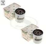 LAND ROVER OIL FILTER x2 RANGE EVOQUE 2.0L 4 CYL LR096524 OEM