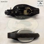 LAND ROVER PASSENGER DOOR HANDLE ZAMBEZI SILVER RANGE 03-09 CXB500160MVC USED