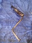 LAND ROVER CATALYTIC CONVERTER LR3 RH RIGHT DISCOVERY 3 05-06 WCD500442 USED