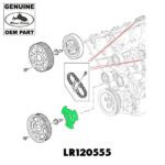 LAND ROVER FRONT CAMSHAFT PULLEY LH DIESEL 3.0L V6 LR4 RANGE RR SPORT LR120555 OEM
