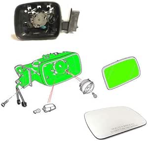 LAND ROVER EXTERIOR MIRROR W/ GLASS RH RANGE SPORT 10-13 LR042655 LR013776 GENUINE
