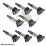 LAND ROVER IGNITION COIL SET RANGE LR3 RR SPORT 4744015 ALLMAKES4x4