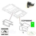 LAND ROVER SUN VISOR RETAINER CLIP RH JET RANGE 03-12 EGP000040PVA OEM