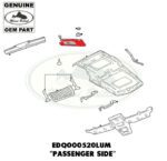 LAND ROVER SUN VISOR SUNVISOR RIGHT RH DISCOVERY 1 - 2 EDQ000520LUM GENUINE