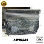 LAND ROVER AC CONDENSER ASSY W/ FAN RANGE P38 95-02 AWR1624 USED