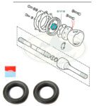 LAND ROVER DRIVE SHAFT OIL SEAL x2 DEFENDER DISCOVERY RANGE CLASSIC 571718 CORTECO