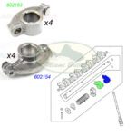 LAND ROVER ENGINE ROCKER ARM RH LH SET x8 DISCOVERY DEFENDER RANGE P38 RR CLASSIC V8 AM
