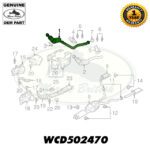 LAND ROVER CATALYTIC CONVERTER RH LR3 RANGE SPORT 4.4L 4.2L V8 WCD502470 GENUINE