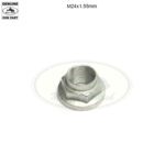 LAND ROVER HUB HEX NUT x1 RANGE SPORT LR2 LR3 LR4 RFD500020 GENUINE