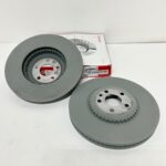 FRONT BRAKE ROTOR SET NEW RANGE EVOQUE DISCOVERY SPORT LR161912 BREMBO