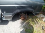 LAND ROVER FRONT FENDER BLACK RH RANGE CLASSIC ALR1164 USED
