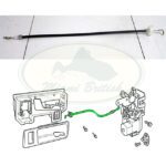 Land Rover Rear Right Internal Door Release Cable ALR6966 USED