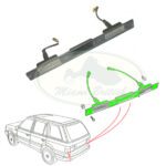 LAND ROVER REAR LICENCE PLATE LAMP RANGE 95-02 P38 AMR3020 USED
