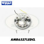 LAND ROVER ROUND AMBER INDICATOR TURN LED LIGHT LAMP DEFENDER AMR6527LEDCL WIPAC