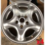 LAND ROVER 16" ALLOY WHEEL SET x4 DISCOVERY II RANGE P38 ANR4848MNH PAINTED