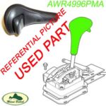LAND ROVER HANDLE GEARCHANGE SELECTOR KNOB BLACK A/T RANGE P38 AWR4996PMA UCK100360 OEM USED