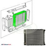 LAND ROVER RADIATOR 300 Tdi 2.5L M/T RANGE CL DEFENDER DISCOVERY I BTP2275 ALLM