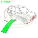 LAND ROVER REAR PILLAR MOULDING OUTER E POST FINISHER RH RANGE P38 BTR6226 OEM