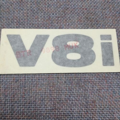 LAND ROVER TAIL END DOOR GATE DECAL V8i DISCOVERY BTR9898MUK OEM