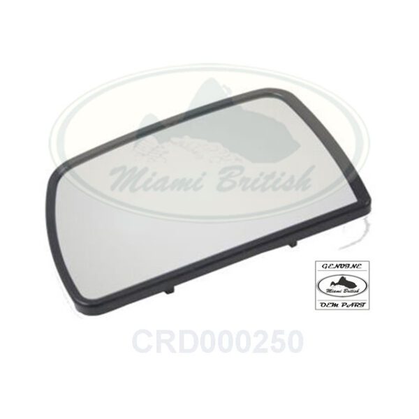 LAND ROVER ELECTRIC MIRROR GLASS LH RANGE 03-04 CRD000250 OEM