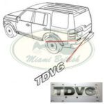LAND ROVER REAR TAIL GATE PLATE DECAL BRUNEL BADGE TDV6 LR3 LR4 DAM500510LPO OEM