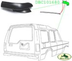 LAND ROVER ROOF FRONT RAIN DRIP RAIL FINISHER RH DISCOVERY 2 II DBC101680 USED