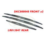 LAND ROVER FRONT & REAR WIPER BLADE SET RANGE 03-12 DKC000040 LR012047 AFT