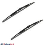 SET OF 2 - WIPER BLADES FITS LAND ROVER DISCOVERY 1 & RANGE ROVER CLASSIC - DKC100920 AM
