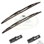 LAND ROVER FRONT WIPER BLADES SET DISCOVERY 2 DKC100960 DKW100020 VALEO