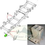 LAND ROVER FRONT BUMPER CRASH CAN LH DISCOVERY 2 II DXE000050 USED