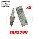 LAND ROVER SPARK PLUG SET x8 RANGE DISCOVERY I ERR3799 OEM