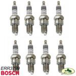 SET OF 8 SPARK PLUG x RANGE ROVER 95-98 & DISCOVERY 1 - ERR3799 BOSCH