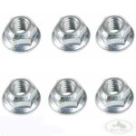 LAND ROVER EXHAUST MANIFOLD NUT SET x6 RANGE CLASSIC DEFENDER DISCOVERY ERR4245 ALL MAKES