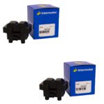 LAND ROVER IGNITION COIL SET x2 DISCOVERY 2 II RANGE P38 ERR6045 PR2 INTERMOTOR