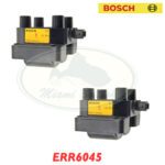 LAND ROVER IGNITION COIL SET x2 DISCOVERY 2 II RANGE P38 ERR6045 BOSCH