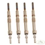 LAND ROVER HEATER IGNITION GLOW PLUG x4 Td5 DIESEL DISCOVERY DEFENDER ERR6066 ALLM