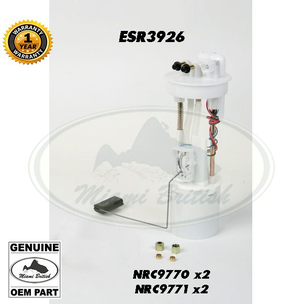 LAND ROVER FUEL PUMP WITH NUTS RANGE CLASSIC 95 DISCOVERY 94-96 ESR3926 GENUINE