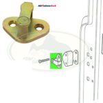 LAND ROVER DOOR LOCK STRIKER PLATE DEFENDER FQB500130 AM