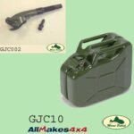 LAND ROVER JERRY CAN 10 LITERS W/ NOZZLE GJC10 GJC002 RANGE DISCOVERY LR2 LR3 LR4 SPORT ALLMAKES4x4