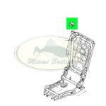 LAND ROVER BACK SEAT ADJUSTER RELEASE LEVER HANDLE RRS LR3 LR4 HXG500290NUG OEM