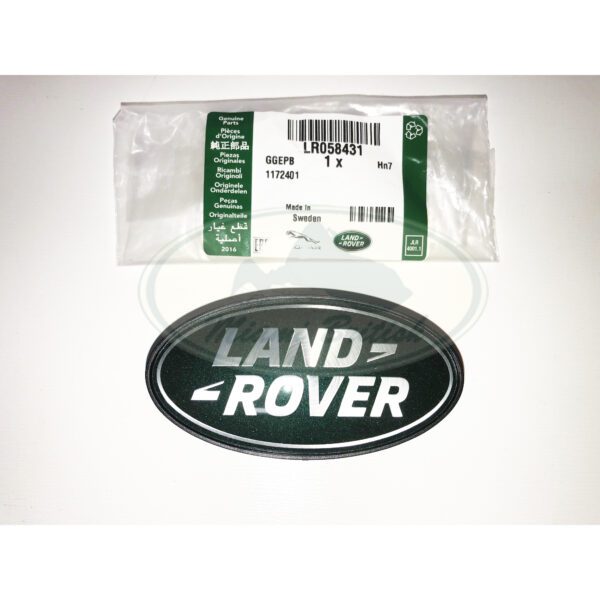 LAND ROVER FRONT LOGO DECAL EMBLEM BADGE DEFENDER LR058431 OEM