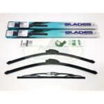 LAND ROVER FRONT & REAR WIPER BLADE SET LR3 LR4 LR018367 DKB500680 EXACT FIT