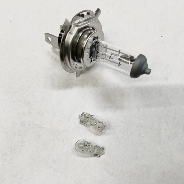 SET OF HEADLAMP HALOGEN BULB 589783 & CAPLESS SIDE REPEATER BULB 2x AFU4481 - AM BRAND