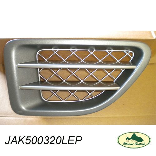 LAND ROVER FRONT FENDER SIDE GRILLE VENT RH RANGE SPORT JAK500320LEP USED