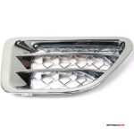 LAND ROVER FRONT FENDER SIDE GRILLE VENT RH CHROME RANGE SPORT SUPERCHARGED ALLMAKES4x4