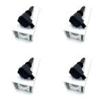 JAGUAR IGNITION COIL x4 F-TYPE XE RANGE NEW XF F-PACE E-PACE 2.0L JDE38637 GENUINE