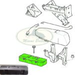LAND ROVER TOOL STOWAGE BOX FREELANDER 01-06 KAR000020 USED